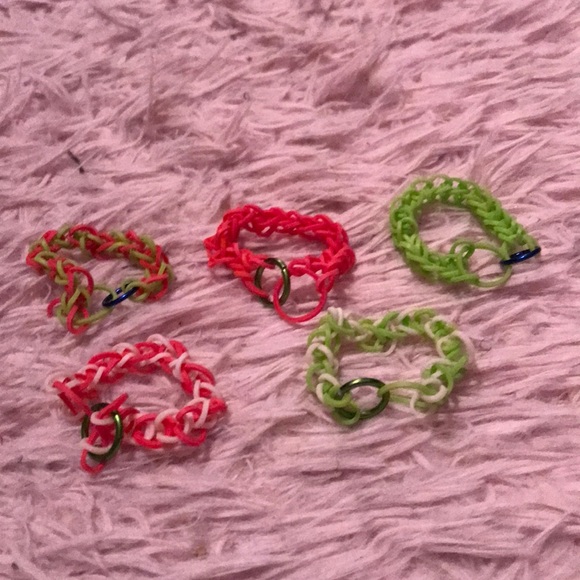 Christmas handmade bracelet set - Picture 1 of 6